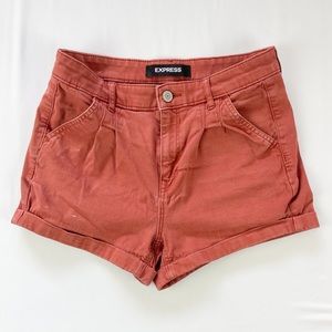 🌼Host Pick!!!🌼 Express | Pleated Mom Shorts | High Rise